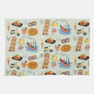 Italy Perfect Vacation Kitchen Towel