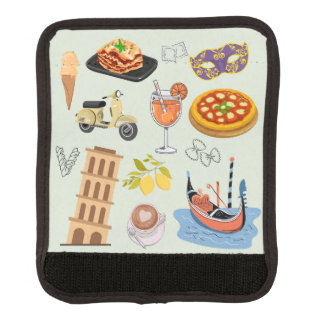 Italy Perfect Vacation Luggage Handle Wrap