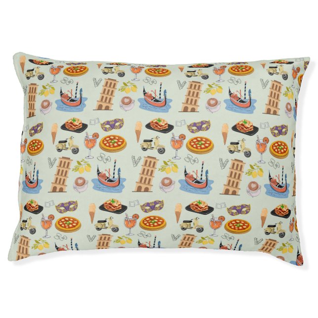 Italy Perfect Vacation Pet Bed (Front)