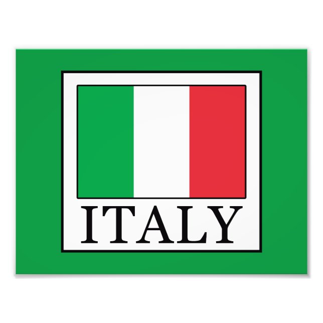Italy Photo Print (Front)