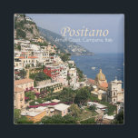 Italy Photo Travel Fridge Magnet Compania Positano<br><div class="desc">Refrigerator magnets picture Compania Positano in Italy.</div>