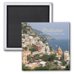 Italy Photo Travel Fridge Magnet Compania Positano