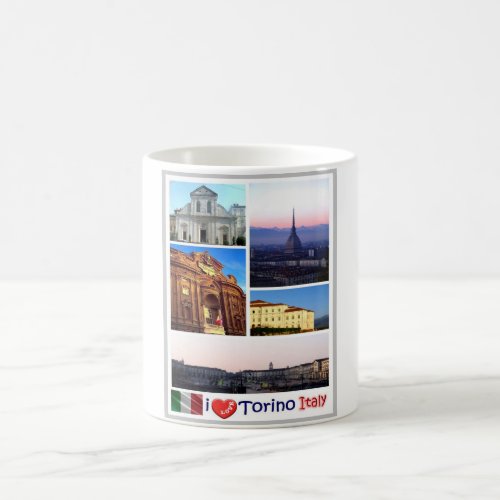 Italy _ Piedmont _ Torino _ I Love _ Coffee Mug