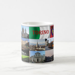 Italy - Piedmont - Torino - Mosaic - Coffee Mug
