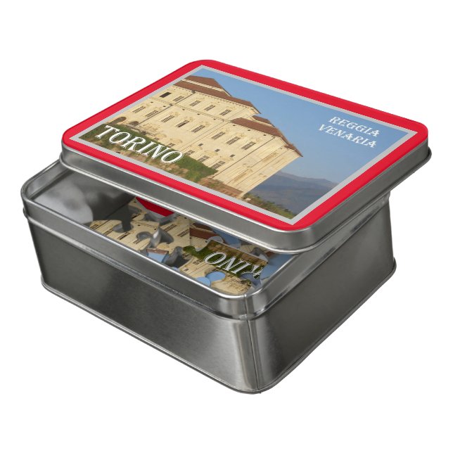 Italy - Piedmont - Torino - Venaria Palace - Jigsaw Puzzle (Lid Open)