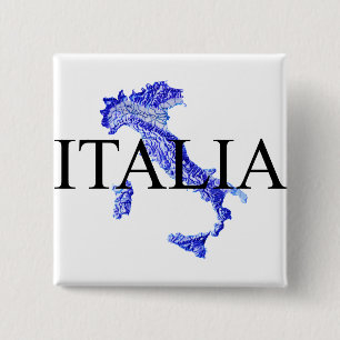 Italy Pinback Button