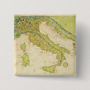 Italy Pinback Button