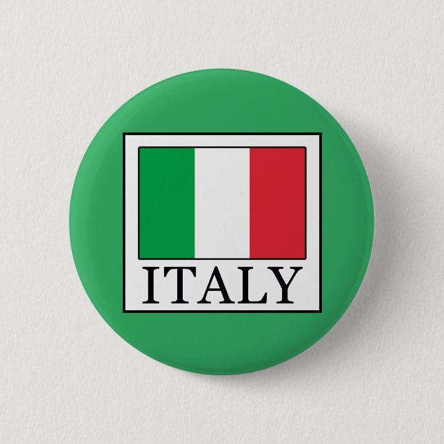 Italy Pinback Button (Front)