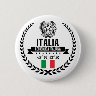 Italy Pinback Button