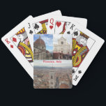 Italy Playing Cards<br><div class="desc">Savor, or experience for the first time, the beauty of Florence, Italy through these playing cards. My sister and I lived in Florence for almost a year and enjoyed snapping photos (such as the 3 here) of everything from the majestic Duomo di Firenze to the narrow, cobblestone roads.</div>