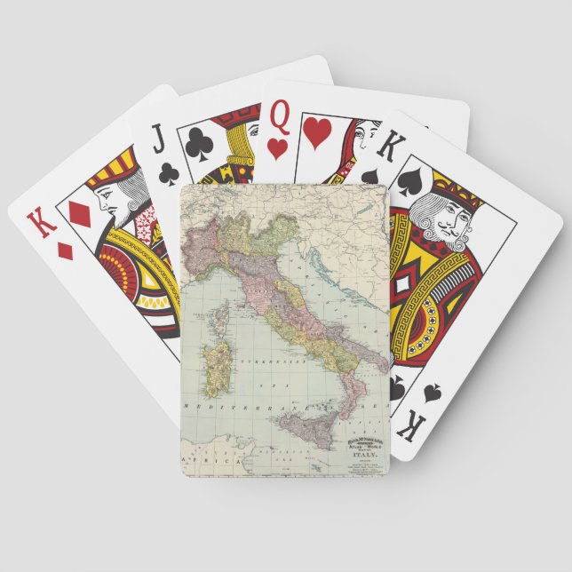 Italy. Poker Cards (Back)