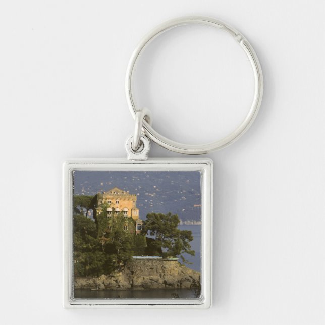 Italy, Portofino. Scenic life on the Keychain (Front)
