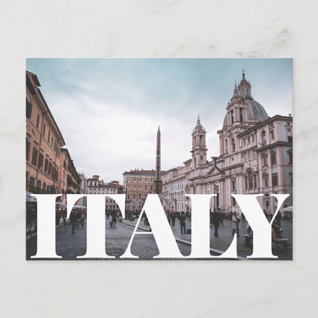 italy postcard (Front)
