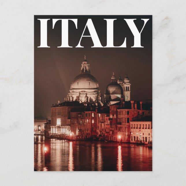 ITALY POSTCARD (Front)