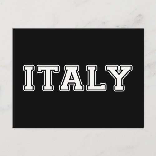 Italy Postcard