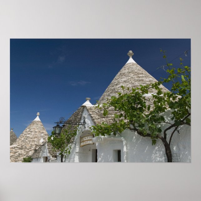 Italy, Puglia, Alberobello, Terra dei Trulli, 2 Poster (Front)