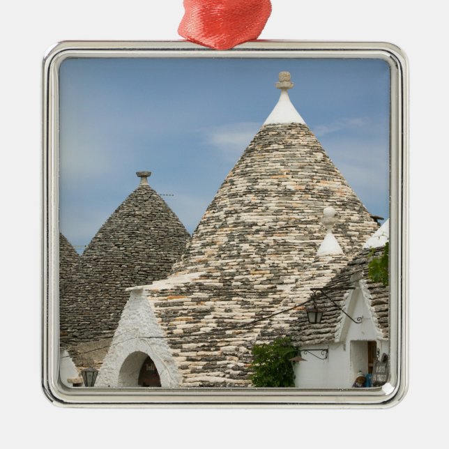 Italy, Puglia, Alberobello, Terra dei Trulli, Metal Ornament (Front)