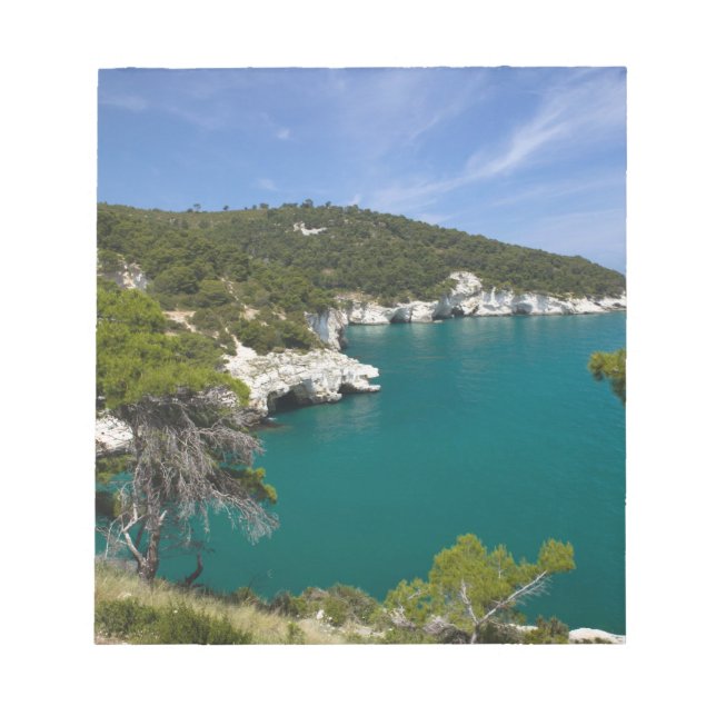 Italy, Puglia, Promontorio del Gargano, Testa Notepad (Front)