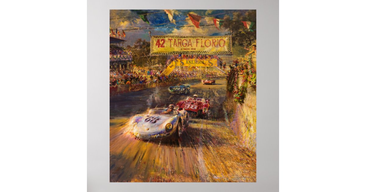 Italy Racing Posters Italy Racing poster Art | Zazzle
