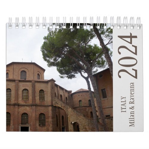 ITALY _ Ravenna  Milan Calendar 2024