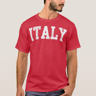Italy Retro Italian Italia Home Love T-Shirt