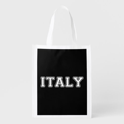 Italy Reusable Grocery Bag