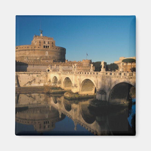 Italy, Rome, Castel Sant'Angelo and river Magnet (Front)
