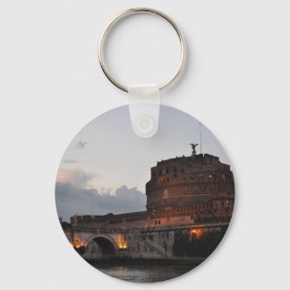 Italy Rome Castello S. Angelo Photo Keychain