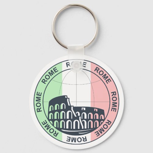 Italy Rome Keychain