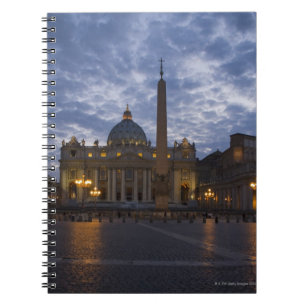 Italy, Rome, Vatican City, St. Peter's Basilica Notebook