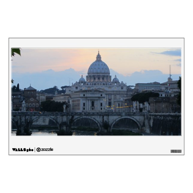 Italy, Rome Wall Decal (Front)