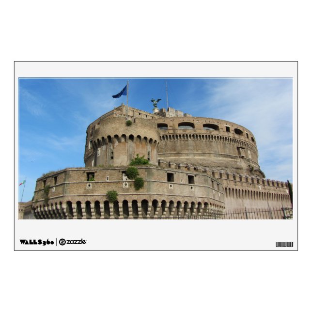 Italy, Rome Wall Sticker (Front)