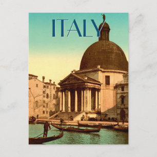 Italy San Simeone Piccolo Venice Custom Text Postcard