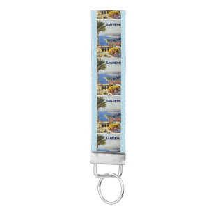 Italy Sanremo wrist key chain