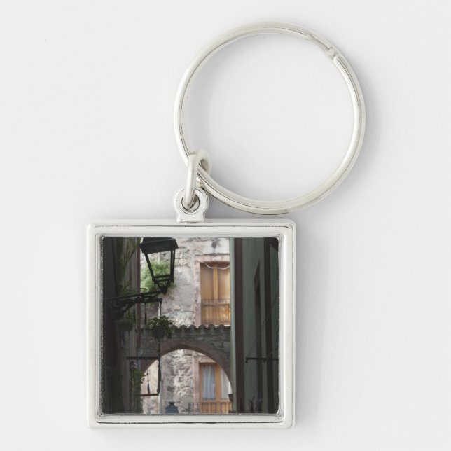 Italy, Sardinia, Bosa. Street detail. Keychain (Front)