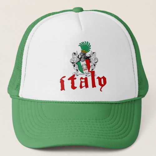 Italy Shield Hat