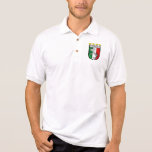 italy shield Italy flag italia map Polo Shirt