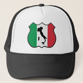 Italy Shield Map Hat