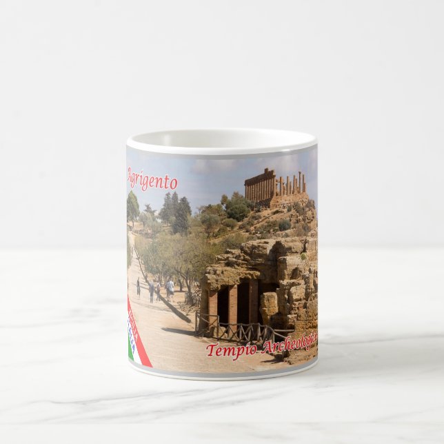 Italy - Sicily - Agrigento - Archaeological - Coffee Mug (Center)