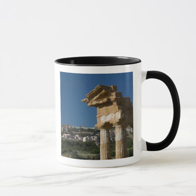 Italy, Sicily, Agrigento, La Valle dei Templi, 2 Mug (Right)