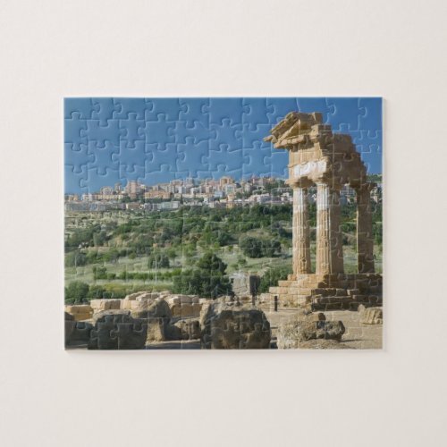 Italy Sicily Agrigento La Valle dei Templi Jigsaw Puzzle