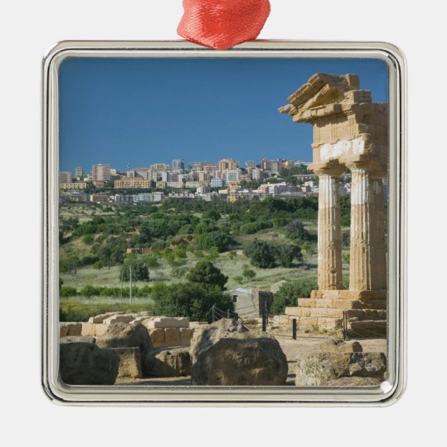 Italy, Sicily, Agrigento, La Valle dei Templi, Metal Ornament (Front)