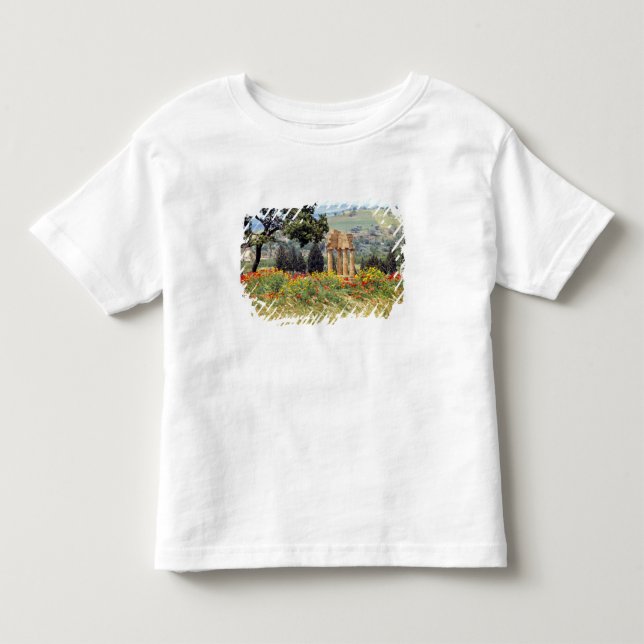 Italy, Sicily, Agrigento. The ruins of the Toddler T-shirt (Front)