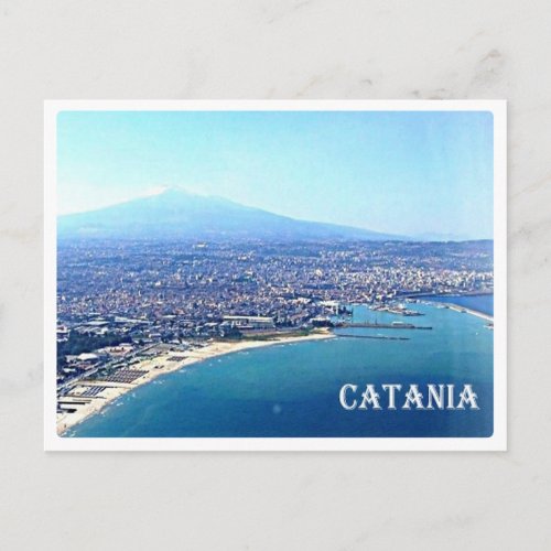 Italy _ Sicily _ Catania _ Etna _ Postcard