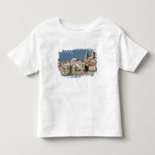 Italy, Sicily, Cefalu, Town View with Duomo from Toddler T-shirt