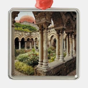 Italy, Sicily, Palermo. The cloisters survive as Metal Ornament