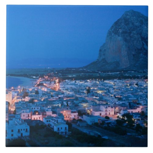 Italy Sicily SAN VITO LO CAPO Resort Town Tile