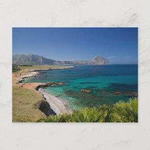 Italy, Sicily, San Vito Lo Capo, View of Gulf of Postcard