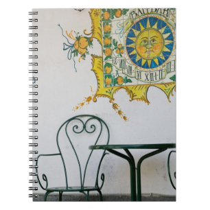 ITALY, Sicily, TAORMINA: Bam, Bar Cafe Detail Notebook