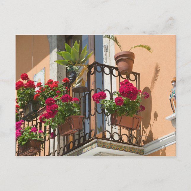 ITALY, Sicily, TAORMINA: Corso Umberto 1, Postcard (Front)